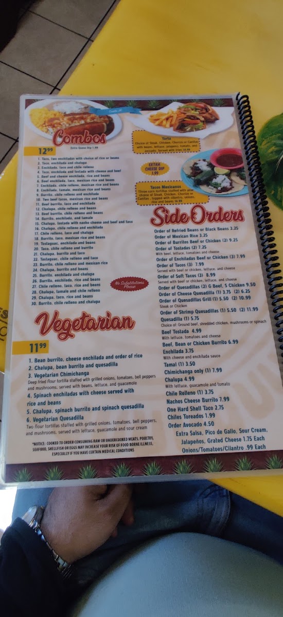 Rey Azteca Mexican Restaurant Menu - Image 3