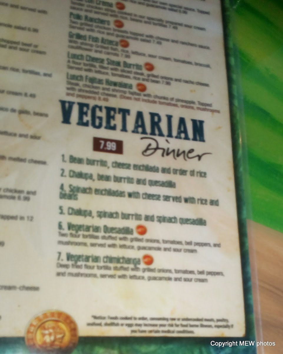 Rey Azteca Mexican Restaurant Menu - Image 5